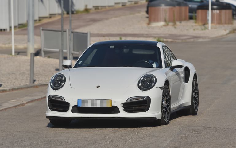 Carro do jogador Bruma no dia de regresso do Benfica ao trabalho. Benfica Campus, no Seixal. Segunda, 14 de Julho de 2025 (Miguel Nunes)