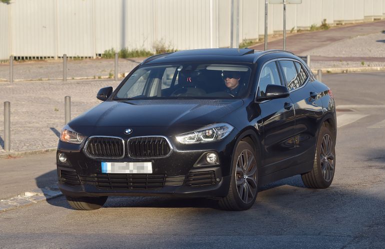 Carro do diretor geral Mário Branco no dia de regresso do Benfica ao trabalho. Benfica Campus, no Seixal. Segunda, 14 de Julho de 2025 (Miguel Nunes)