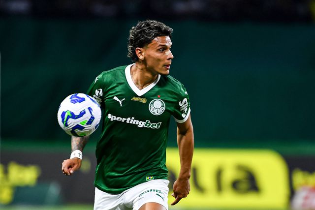 Richard Ríos, 25 anos, médio-centro do Palmeiras