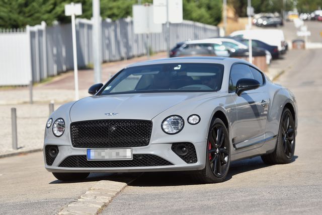 Carro do capitão Nico Otamendi no dia de regresso do Benfica ao trabalho. Benfica Campus, no Seixal. Segunda, 14 de Julho de 2025 (Miguel Nunes)