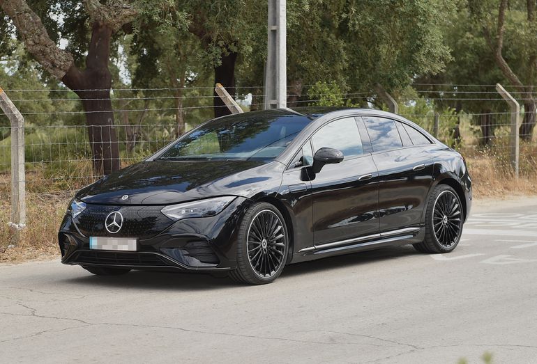 Carro de Rui Borges à entrada da Academia Cristiano Ronaldo do Sporting, em Alcochete. Sabado, 12 de Julho de 2025. (Miguel Nunes)