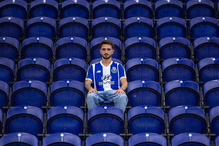 Tiaguinho regressa a Portugal depois de dois anos em Itália. Foto: FC Porto