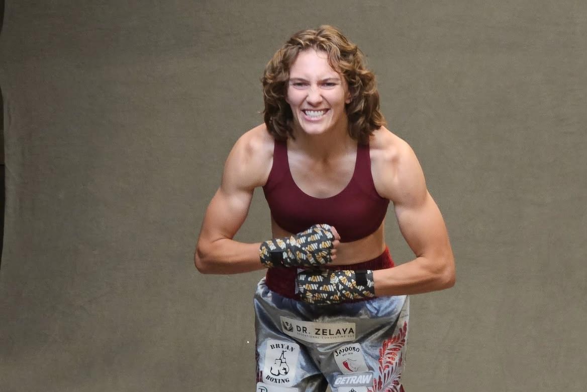 A pugilista Hannah Rapp morreu atropelada. Instagram/Hannah Rapp