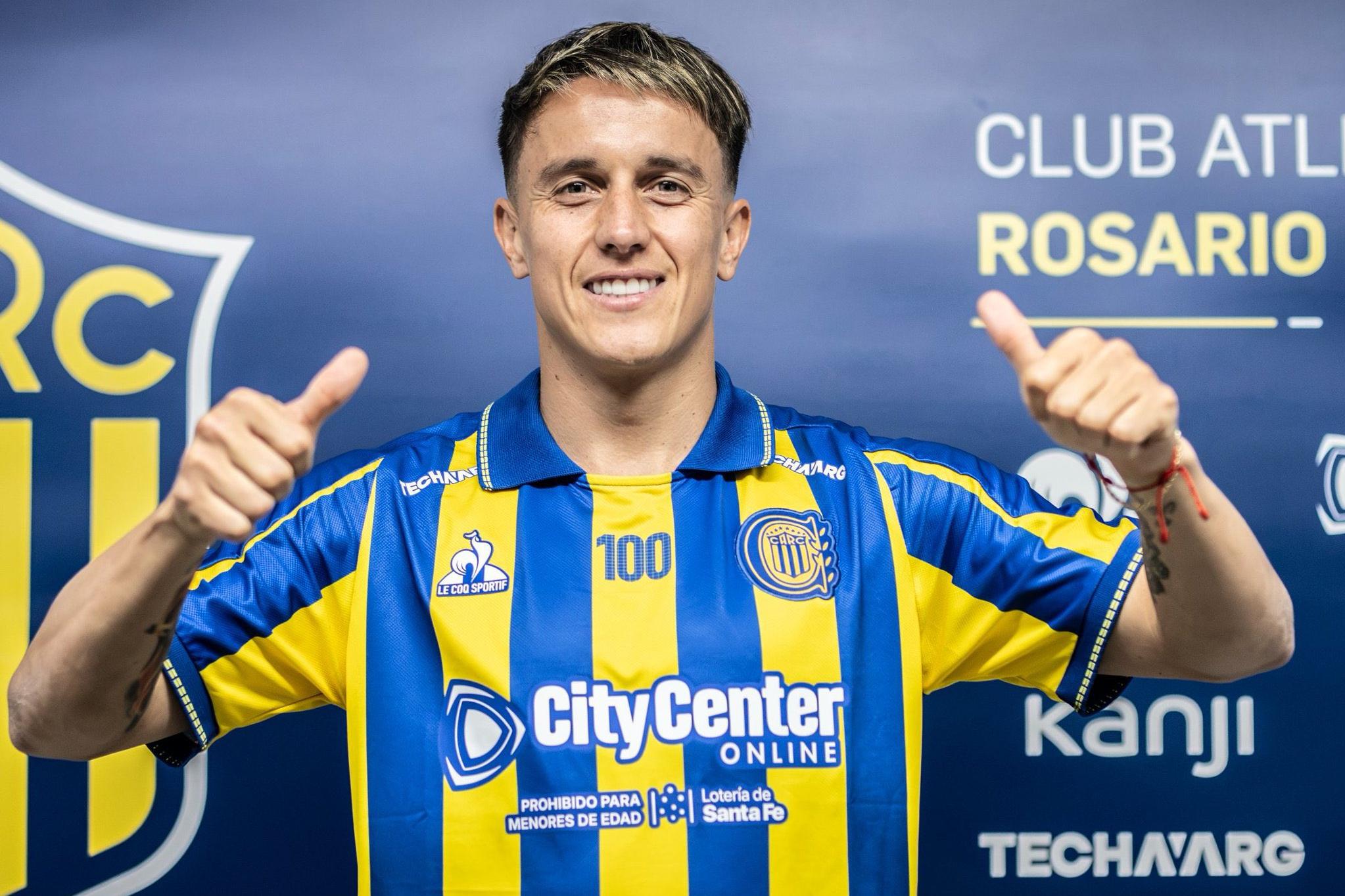 Cervi regressa ao Rosario Central, dez anos depois. Foto: Rosario Central