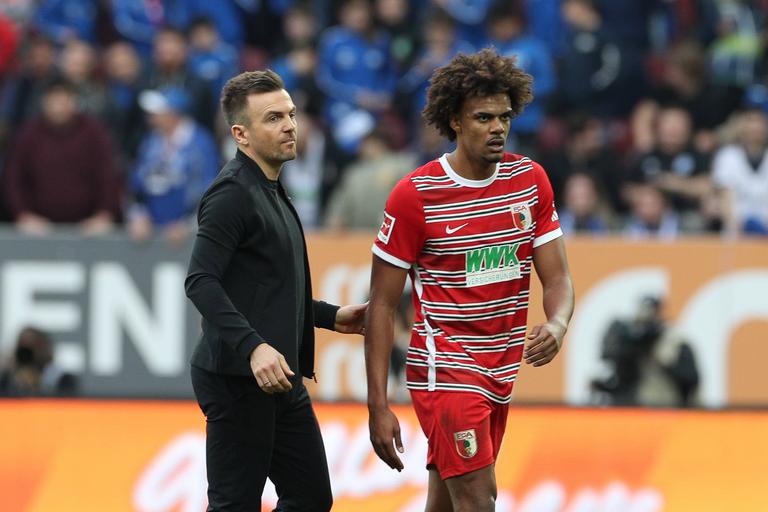 Enrico Massen e Renato Veiga no Augsburgo - Foto: IMAGO