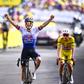 Remco Evenepoel leva a melhor face a Tadej Pogacar em Plateau de Solaison      Fotografia Imago