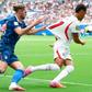Rabiot no jogo com a Inglaterra