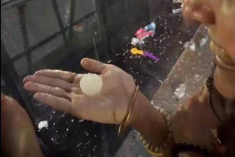 Tempestade com granizo cancelou concerto de Bad Bunny