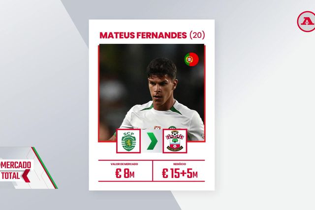 «Mateus Fernandes é um negócio assim-assim para o Sporting»