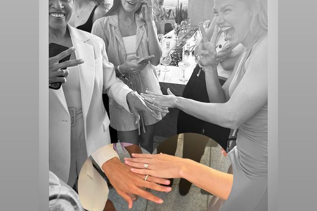 Marta e namorada ficam noivas