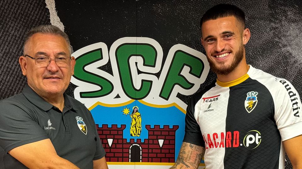 Miguel Menino foi contratado no início desta temporada Foto: SC Farense