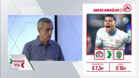 «Maxi Araújo não é um tiro no escuro»