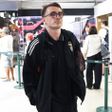 Akturkoglu no aeroporto Humberto Delgado Foto: SL Benfica