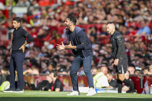 Ruben Amorim, treinador do Manchester United