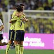 João Félix e Cristiano Ronaldo foram as principais figuras do encontro Foto: Al-Nassr