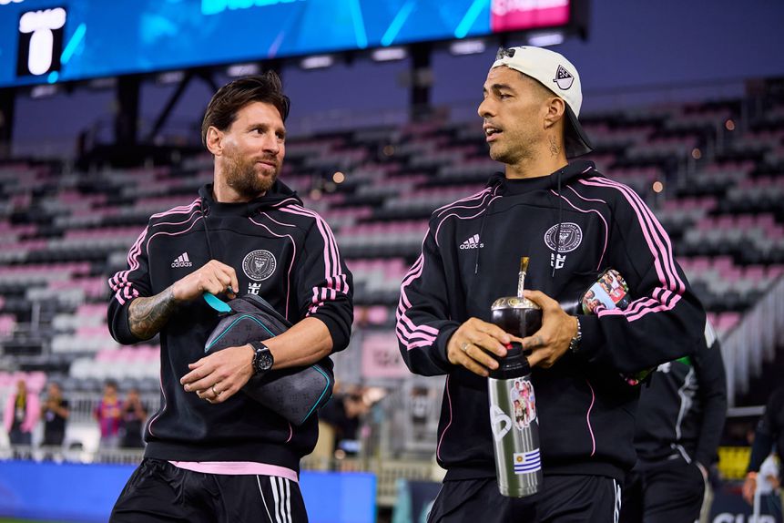 Messi e Luis Suárez juntos no Inter Miami