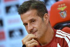 Marco Silva, treinador do Benfica — foto: MIGUEL NUNES