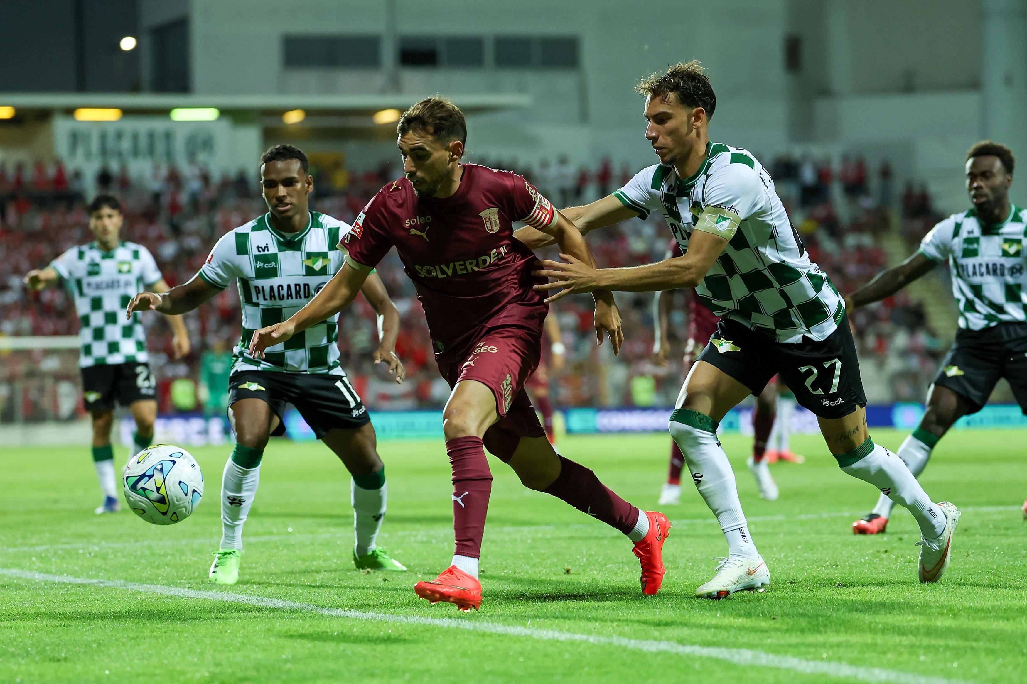 Ricardo Horta está a contas com uma lesão muscular e é baixa de vulto para os próximos compromissos do SC Braga