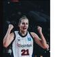 Sarah Polleros é a primeira contratação estrangeira das águias para a nova temporada. Foto Benfica
