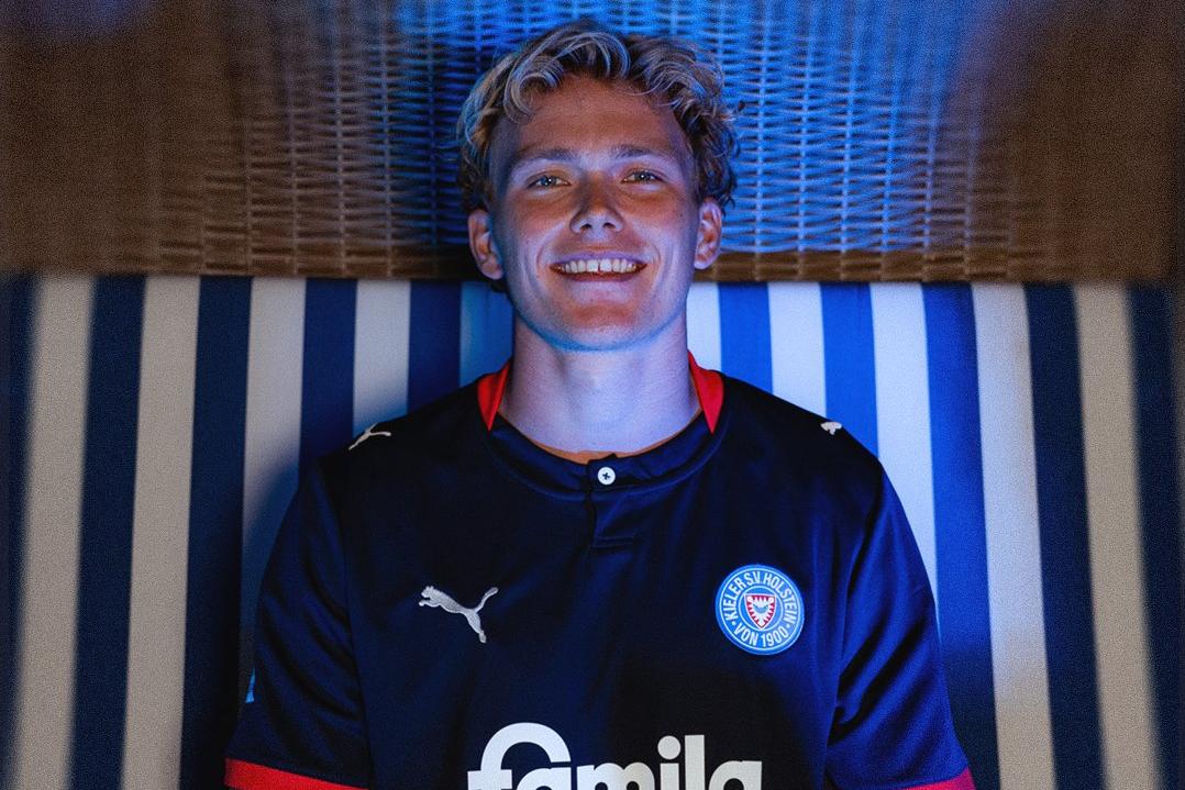 Noah Madsen deixa o Marítimo ao fim de cinco anos - Foto: Holstein Kiel