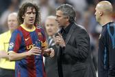 Puyol e Mourinho foram rivais em Espanha