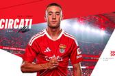 Benfica anunciou contratação do defesa-central de 22 anos — Foto: SL Benfica