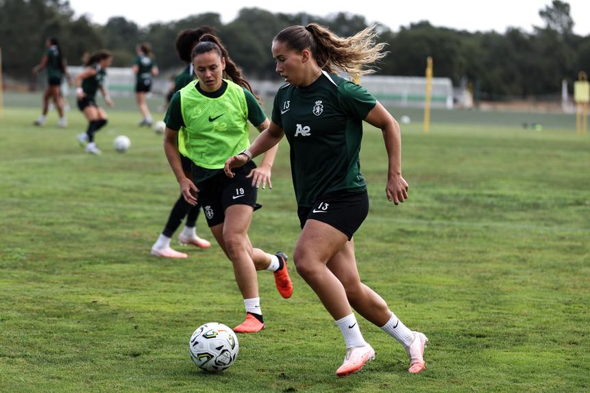A equipa feminina do Sporting voltou ao trabalho - Foto: Sporting CP