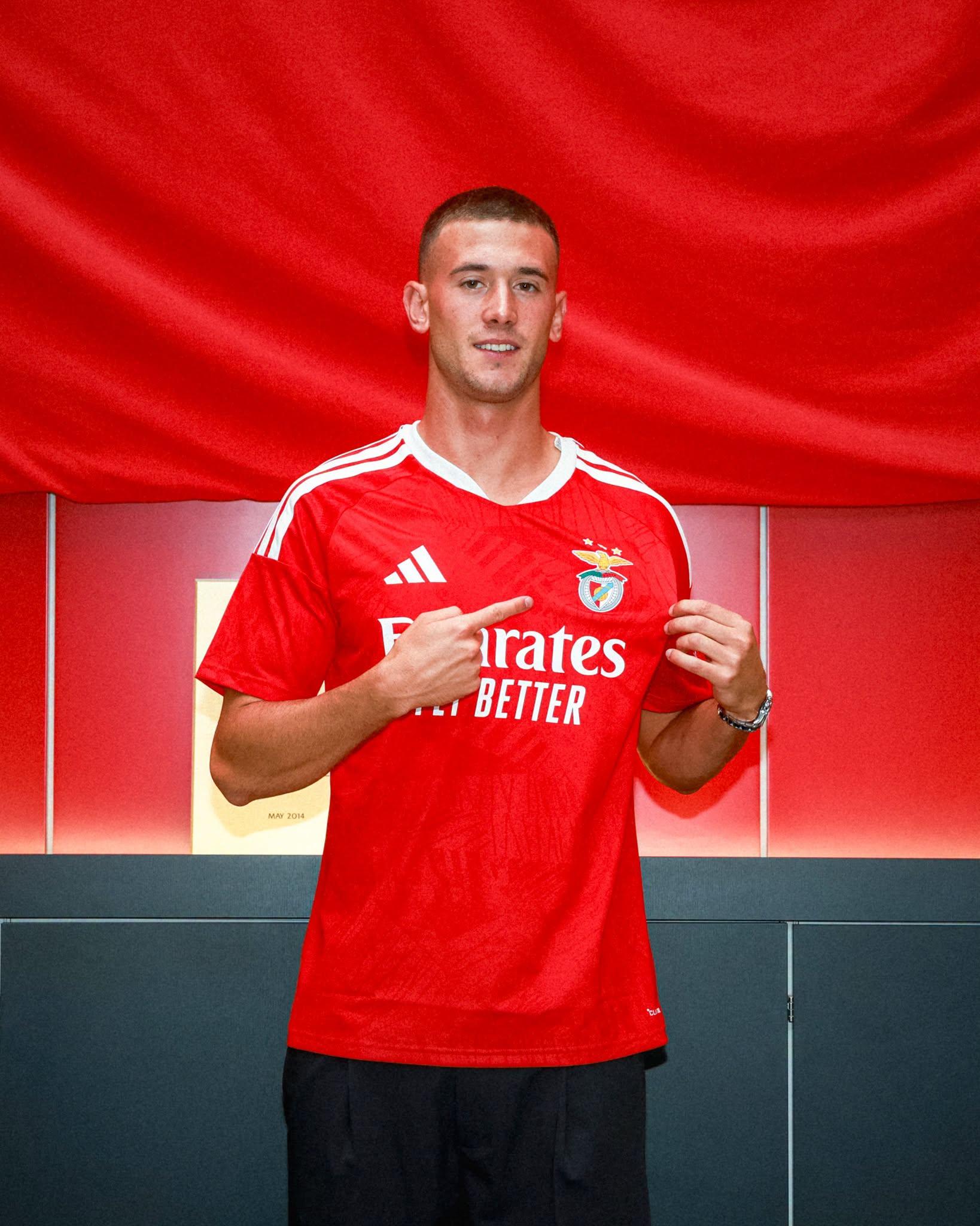Alessandro Circati, defesa-central do Benfica (foto: SL Benfica)