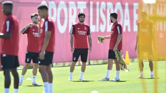 Três boas novidades no treino do Benfica (vídeo)