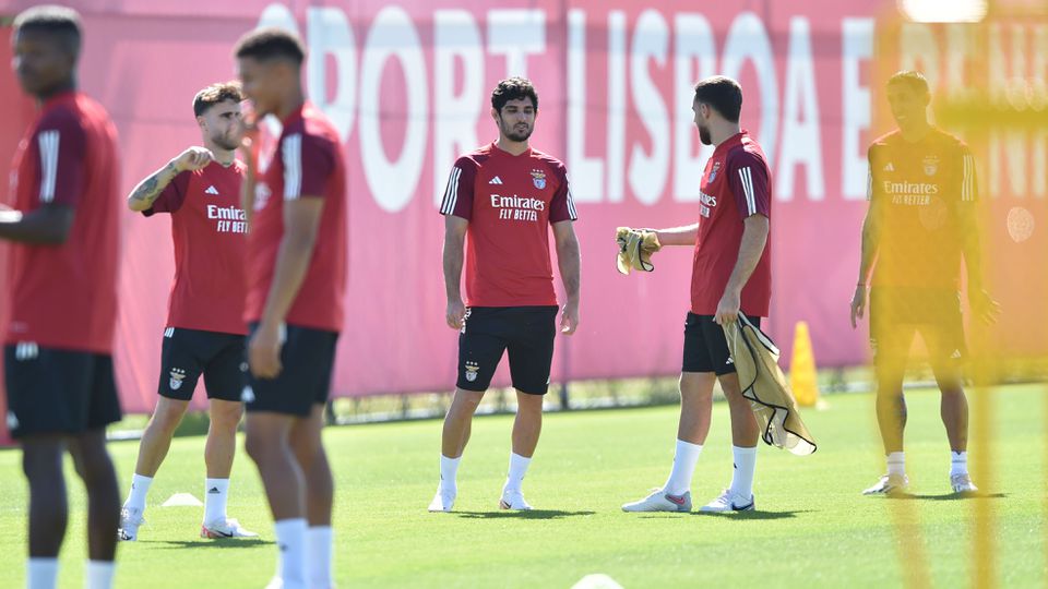 Três boas novidades no treino do Benfica (vídeo)
