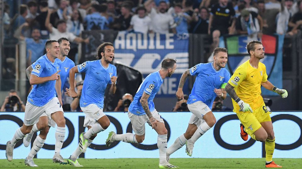 Lazio-Atl. Madrid: guarda-redes foi à área empatar no último segundo