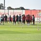 Veja aqui as fotos do treino do Benfica antes da estreia na Champions