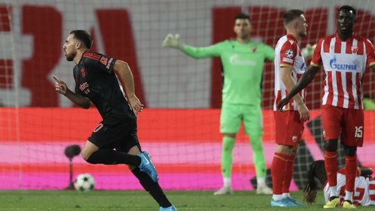 Benfica entra a ganhar na Liga dos Campeões