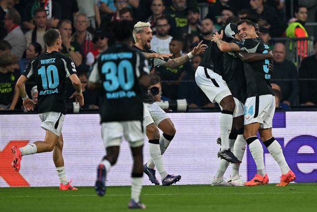 Liga dos Campeões: 'show' do Leverkusen afunda Feyenoord