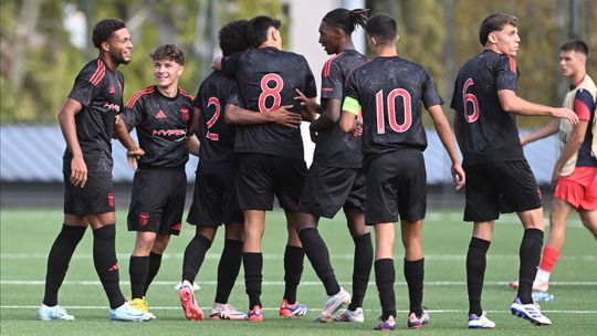 Siga em direto o Benfica-Atlético Madrid na Youth League