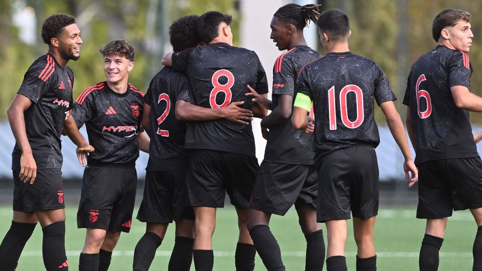 Siga em direto o Benfica-Atlético Madrid na Youth League