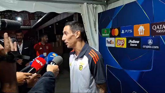 Di María: «Somos os primeiros que queremos ganhar e conquistar títulos»