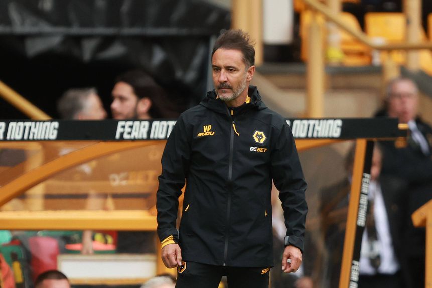 Vítor Pereira, treinador do Wolverhampton, no Molineux