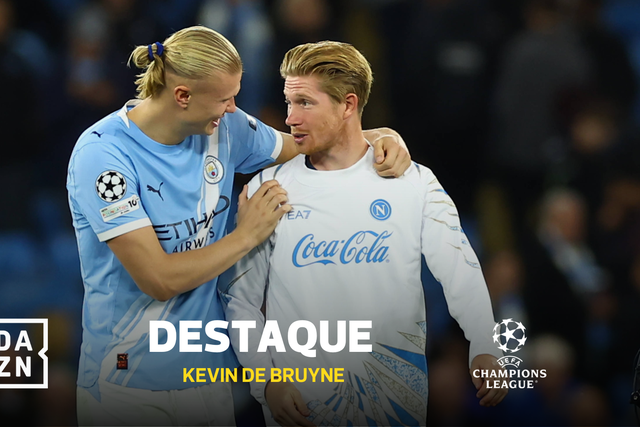 Em honra de outros tempos! Haaland, Ruben e Bernardo dão a volta ao Etihad com De Bruyne