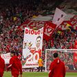 Liverpool presta homenagem a Diogo Jota