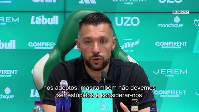 Farioli: «Houve algumas coisas de que não gostei»