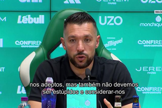 Farioli: «Houve algumas coisas de que não gostei»