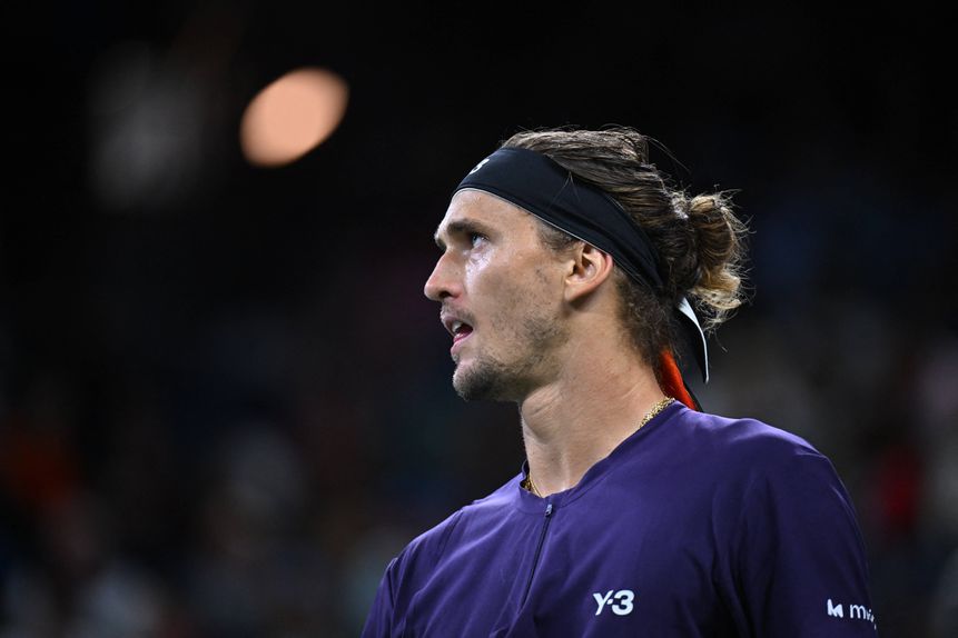 Alexander Zverev, tenista alemão de 28 anos