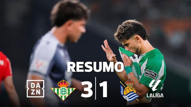 Betis impôs-se frente à Real Sociedad (resumo)