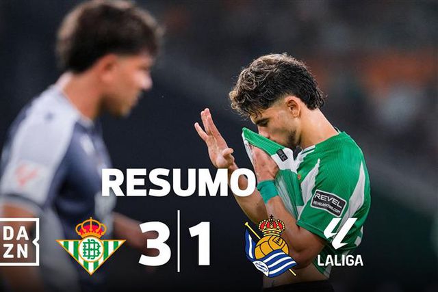 Betis impôs-se frente à Real Sociedad (resumo)