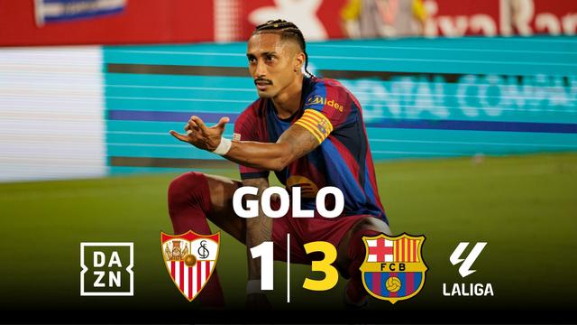 14.º golo em apenas oito jogos: simplesmente, Raphinha