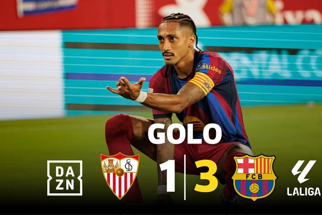 14.º golo em apenas oito jogos: simplesmente, Raphinha