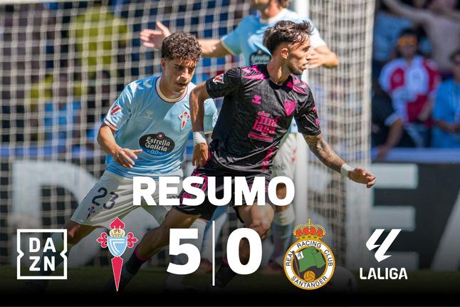 Celta de Vigo soma primeira vitória da época e com uma 'manita' (resumo)