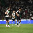 Gonçalo Inácio era um dos rostos do desalento no final da partida - Foto: SÉRGIO SANTOS