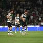 Gonçalo Inácio era um dos rostos do desalento no final da partida - Foto: SÉRGIO SANTOS